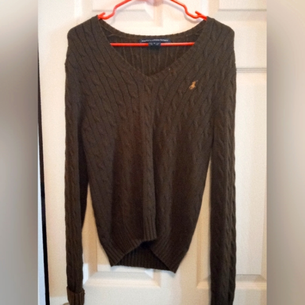 Vintage Ralph Lauren cable knit sweater